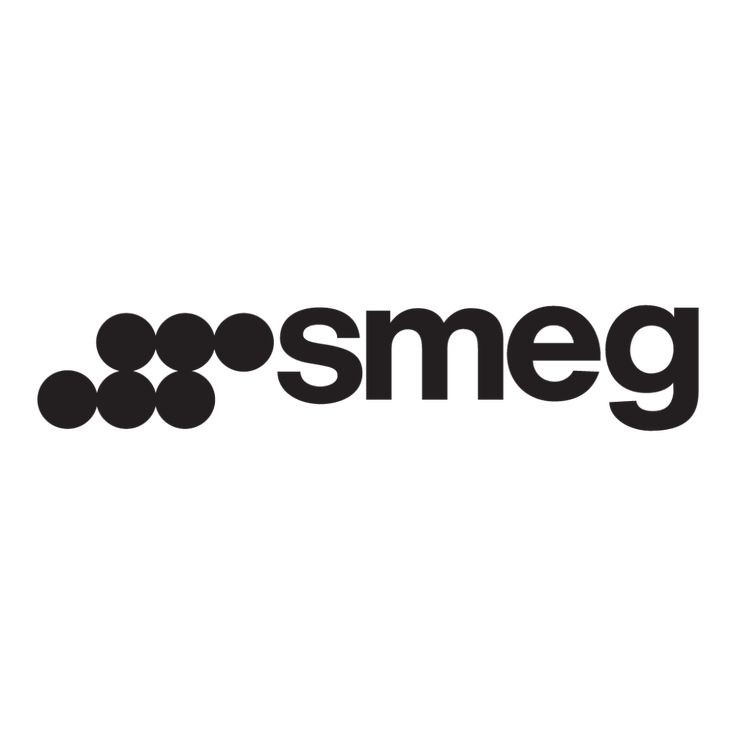 Logotipo de Smeg, marca de electrodomésticos con la que trabaja Amplitud Studio